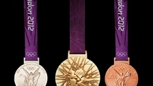 Mine to Medals - London 2012 Olympic medals, designed by British artist David Watkins. © LOCOG