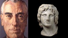Louis Mountbatten at National Portrait Gallery - Louis Mountbatten and Alexander the Great