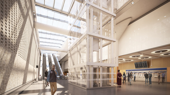 Paddington Station - proposed ticket hall, 2018