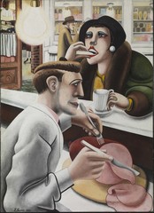 Aftermath: Art In The Wake Of World War One - Edward Burra The Snack Bar 1930 Tate © The estate of Edward Burra, courtesy Lefevre Fine Art, London Aftermath: Art In The Wake Of World War One - Edward Burra The Snack Bar 1930 Tate © The estate of Edward Burra, courtesy Lefevre Fine Art, London