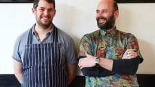 Westerns Laundry - Chef David Gingell (left) and manager Jeremie Cometto-Lingenheim