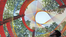 London Festival of Architecture - Scale Rule, Next Generation Design Pavilion, St James' Church Garden, Clerkenwell London Festival of Architecture - Scale Rule, Next Generation Design Pavilion, St James' Church Garden, Clerkenwell